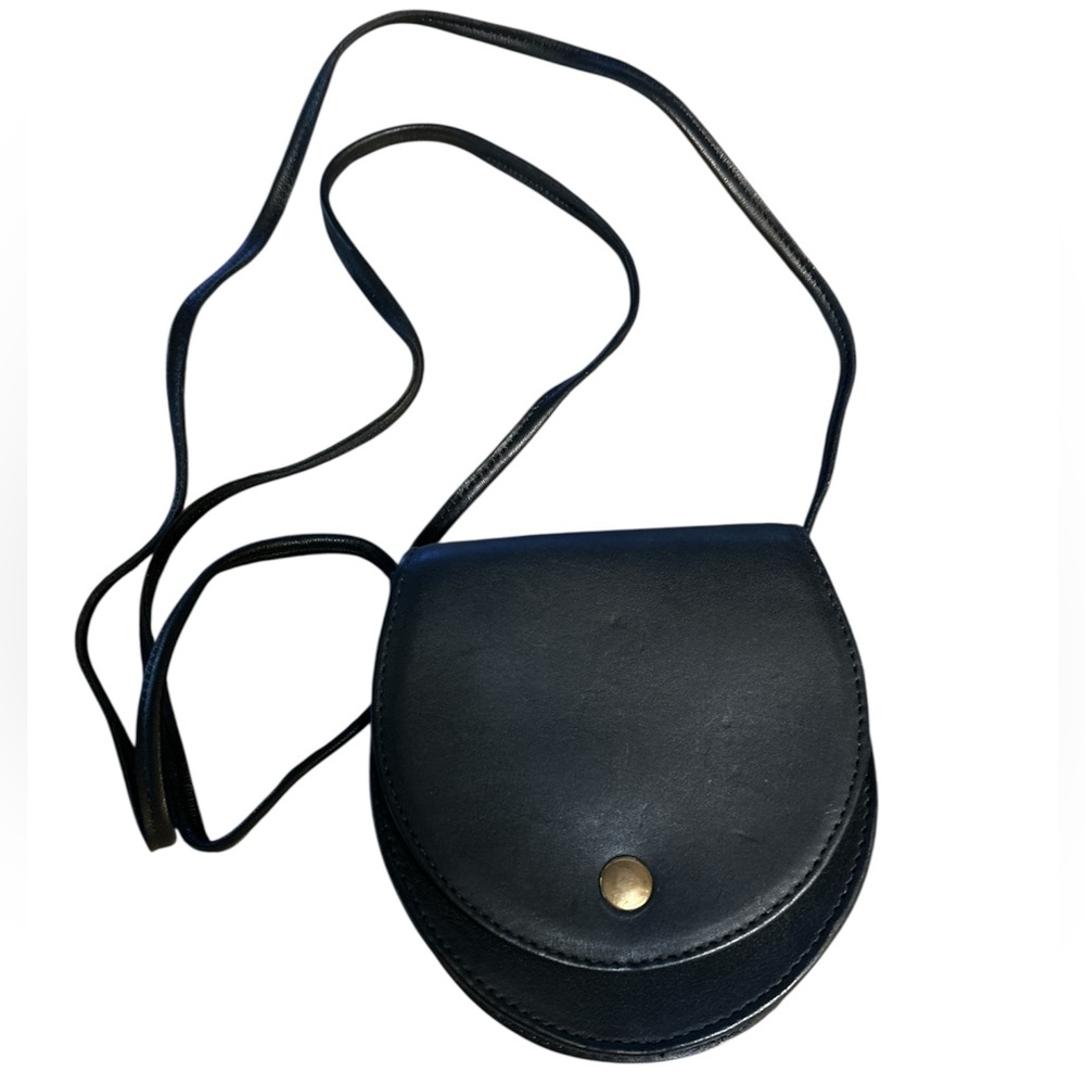 Vintage leather Coach horseshoe belt bag